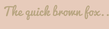 Image with Font Color B9A682 and Background Color E7CBBB